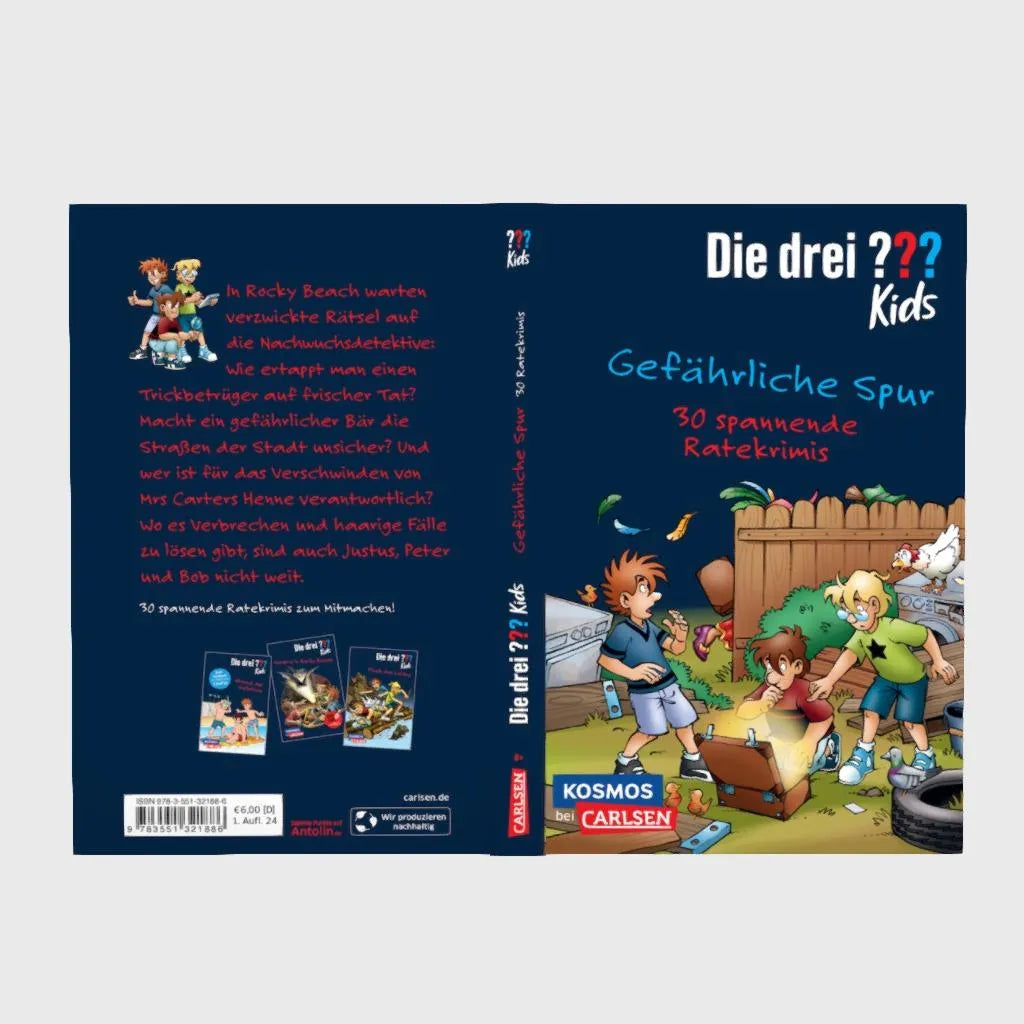 Ulf Blanck - Die drei ??? Kids: Gefährliche Spur. 30 spannende Ratekrimis!