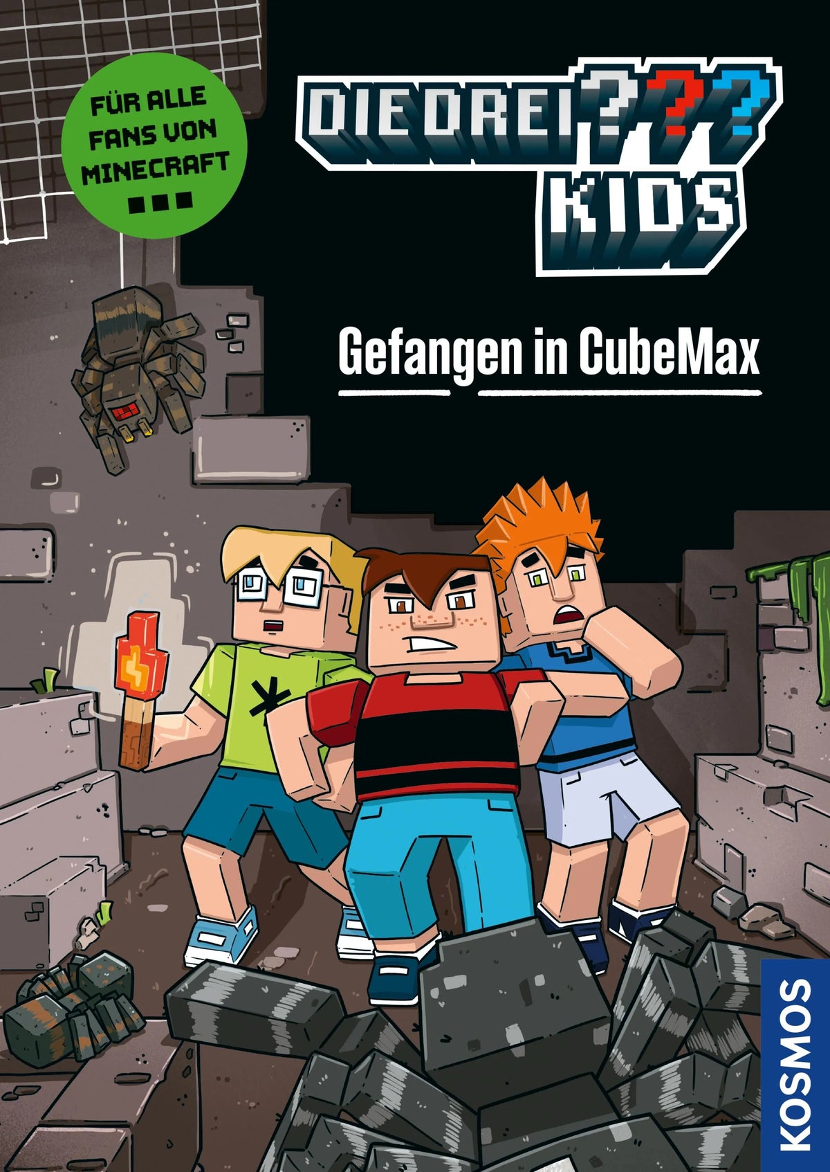 Cover: Die drei ??? Kids, Gefangen in CubeMax (E-Book) von Calle Claus