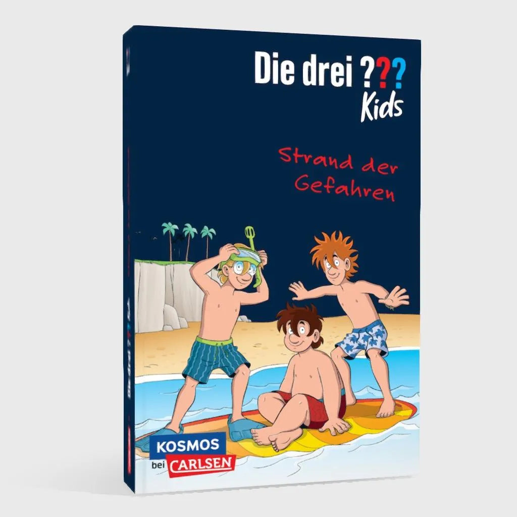 Produktansicht: Die drei ??? Kids: Strand der Gefahren. Dreifachband. (Taschenbuch)