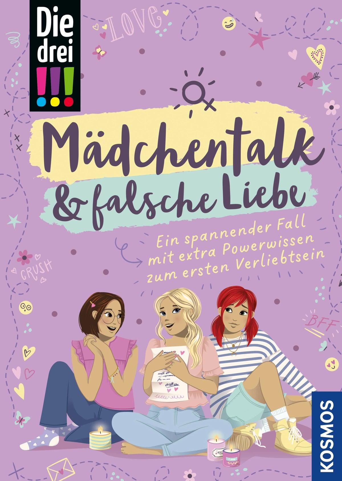 Cover: Die drei !!!, Mädchentalk & falsche Liebe (E-Book) von Anja Körner