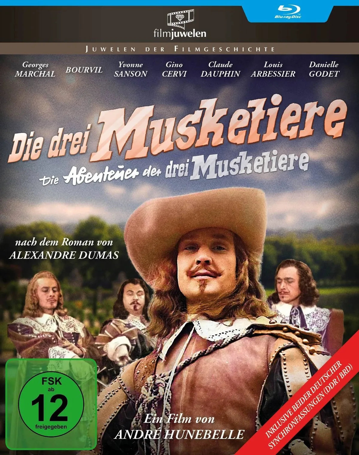 Die drei Musketiere (Die Abenteuer der drei Musk - Blu-ray Disc