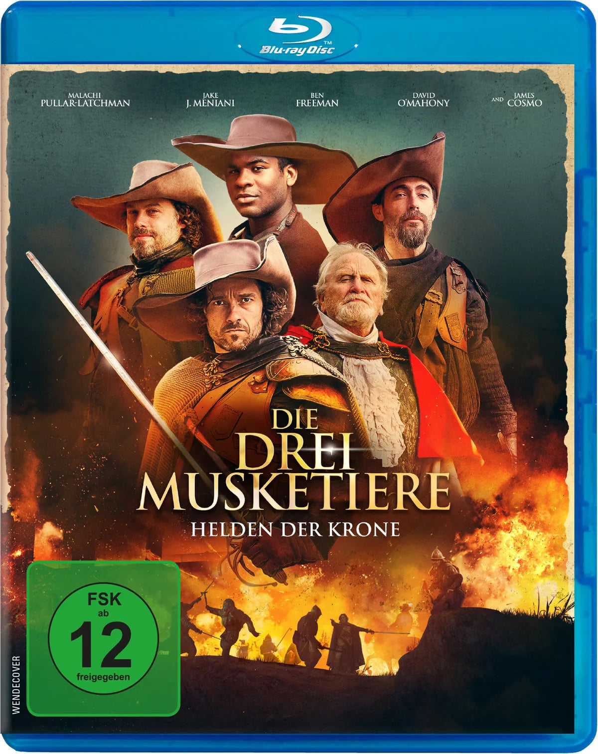 Die drei Musketiere - Helden der Krone - Blu-ray Disc
