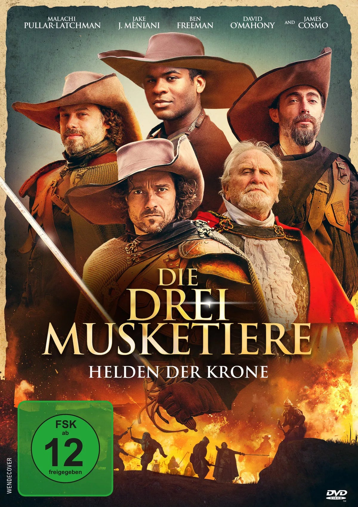 Die drei Musketiere - Helden der Krone - DVD