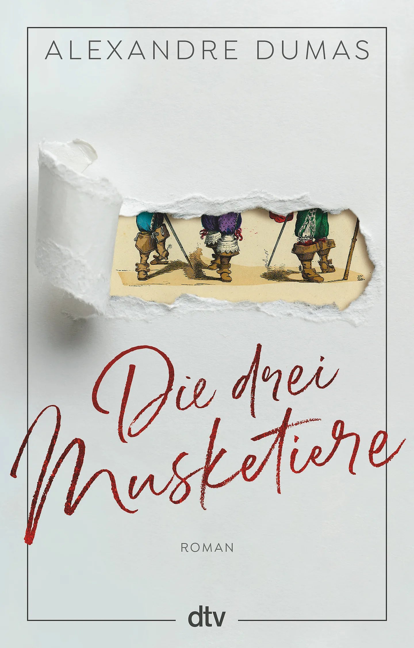 Buchcover von 'Die drei Musketiere' - Taschenbuch von Alexandre Dumas