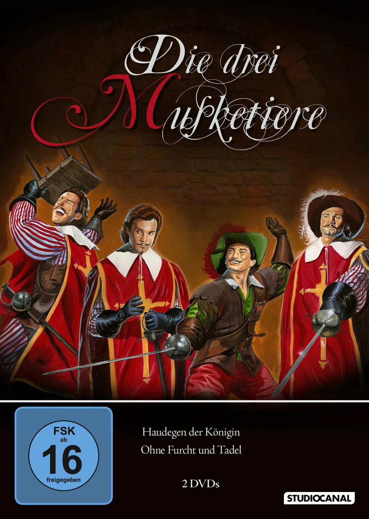 Die drei Musketiere - Teil 1&2  [2 DVDs] - DVD