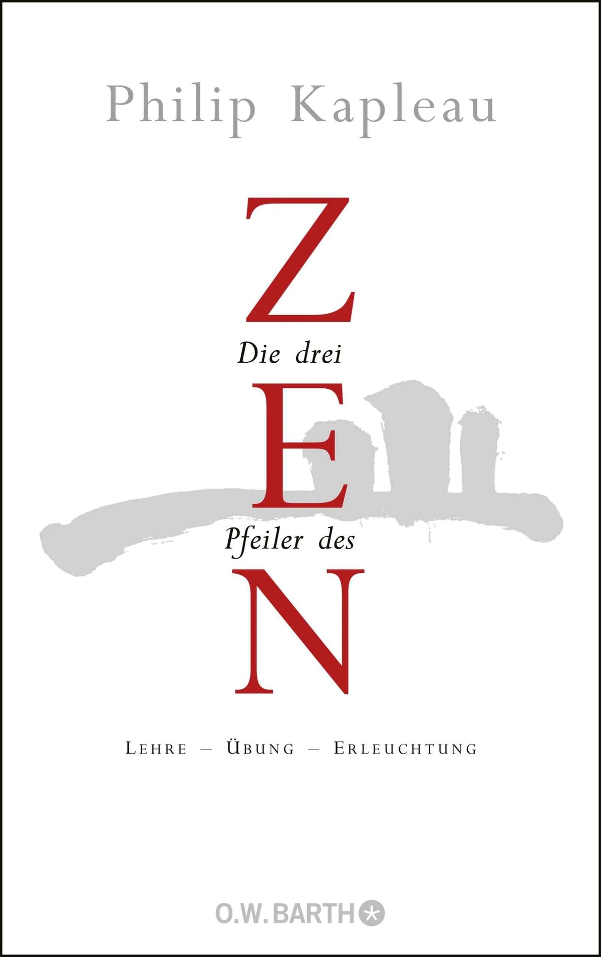 Cover: Die drei Pfeiler des Zen (Hardcover) von Philip Kapleau
