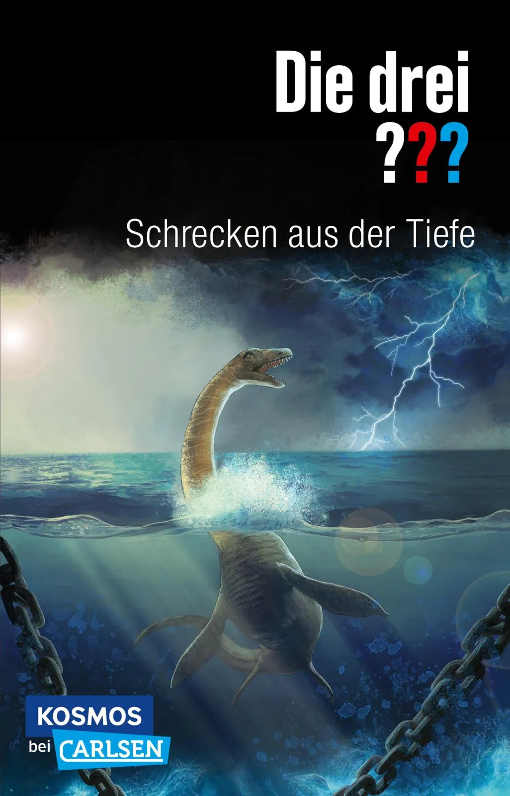 Buchcover von 'Die drei ???: Schrecken aus der Tiefe' - Taschenbuch von Marco Sonnleitner