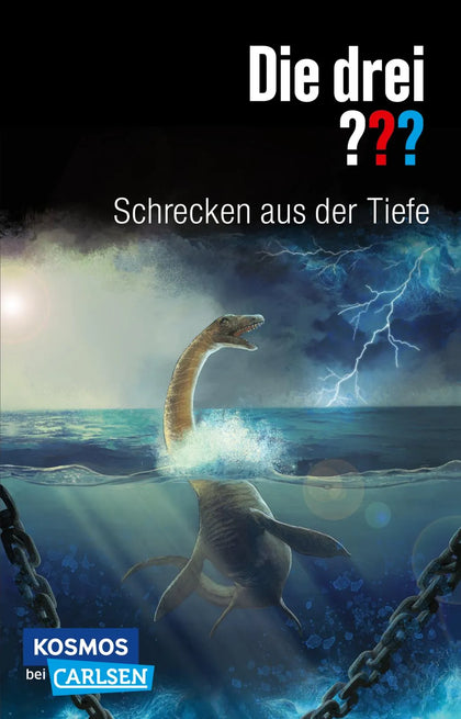 Buchcover von 'Die drei ???: Schrecken aus der Tiefe' - Taschenbuch von Marco Sonnleitner