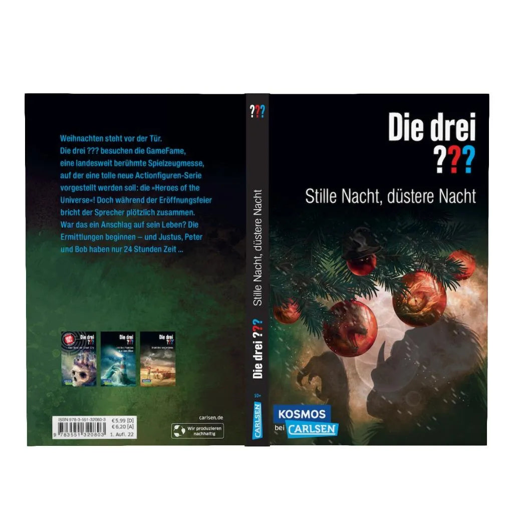Produktansicht: Die drei ???: Stille Nacht, düstere Nacht (Taschenbuch)