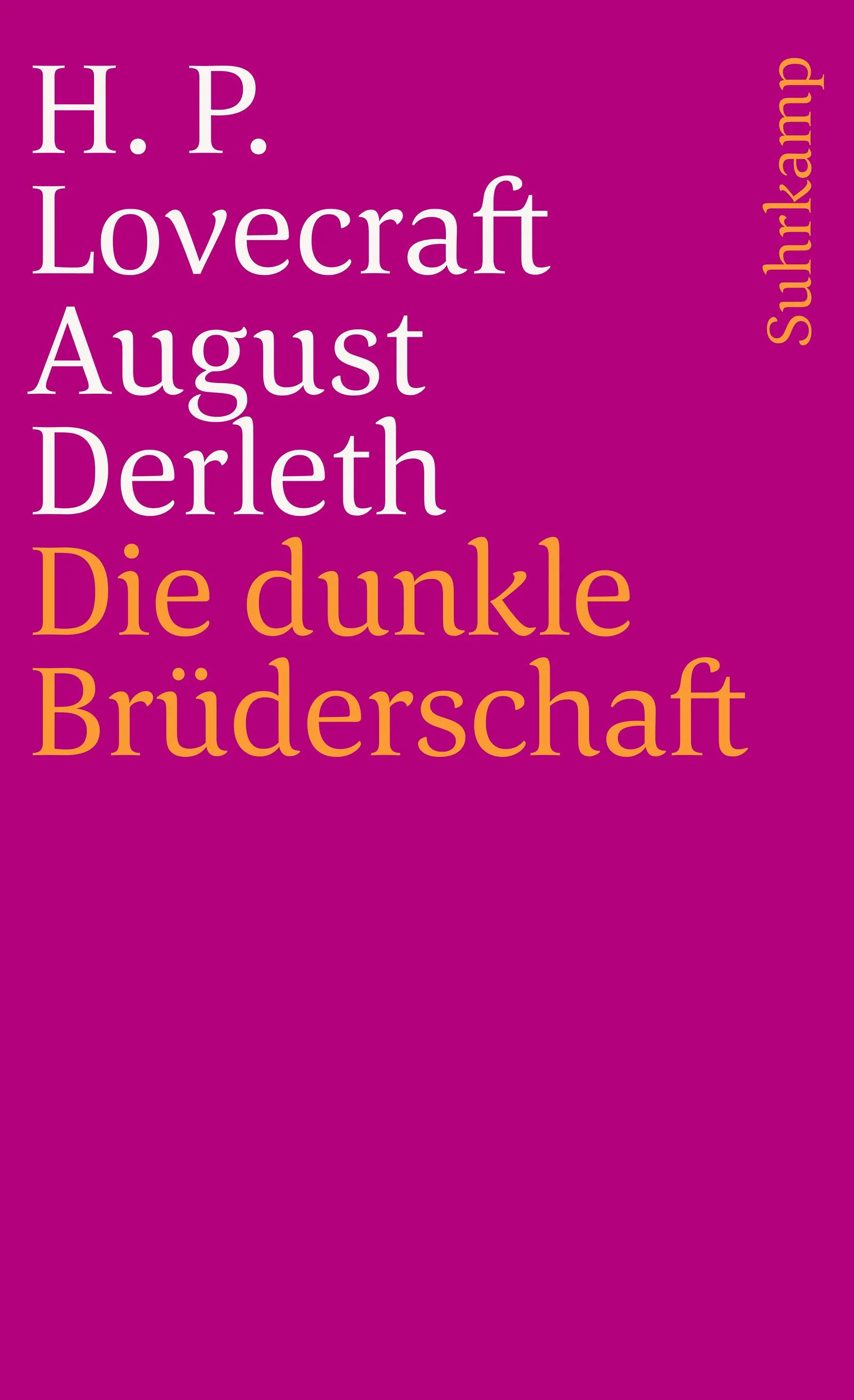 Cover: Die dunkle Brüderschaft (E-Book) von H. P. Lovecraft