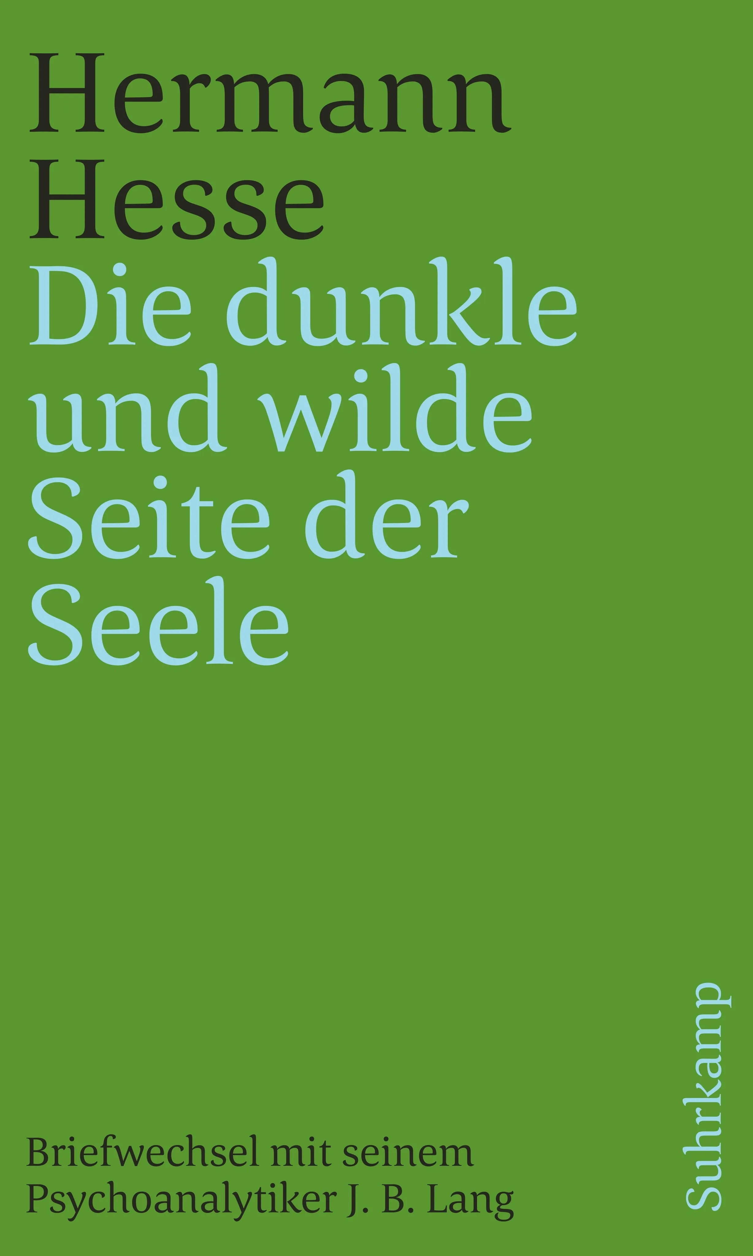 Buchcover von '»Die dunkle und wilde Seite der Seele«' - Taschenbuch von Hermann Hesse
