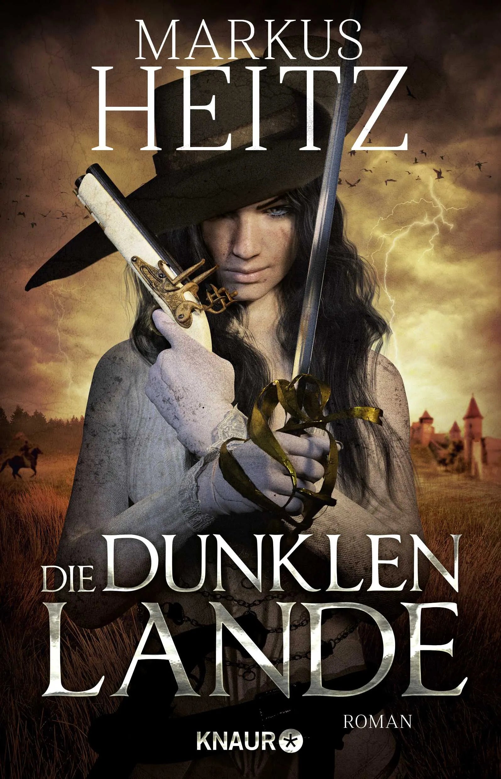 Buchcover von 'Die dunklen Lande' - Paperback von Markus Heitz
