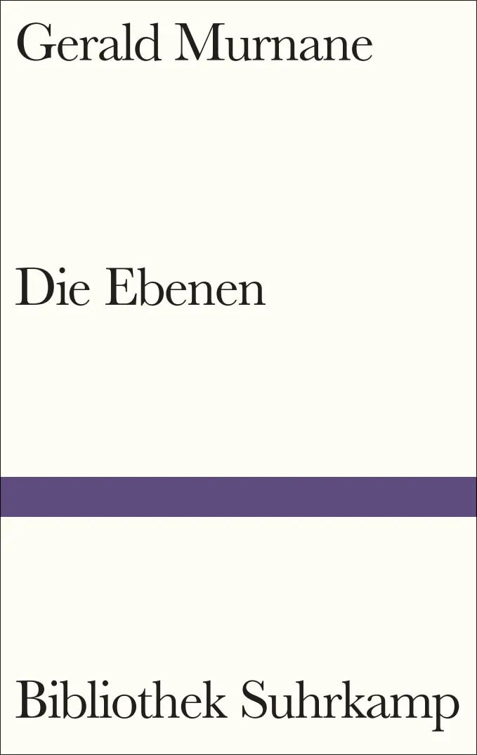 Buchcover von 'Die Ebenen' - Gebundene Ausgabe von Gerald Murnane