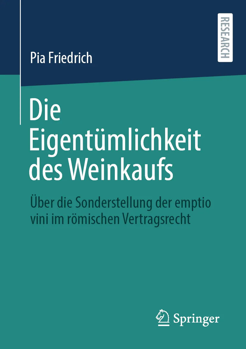 Cover: Die Eigentümlichkeit des Weinkaufs (E-Book) von Pia Friedrich