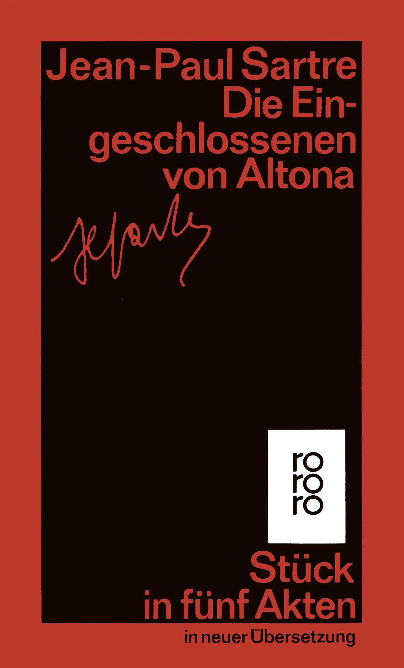 Buchcover von 'Die Eingeschlossenen von Altona' - Taschenbuch von Jean-Paul Sartre