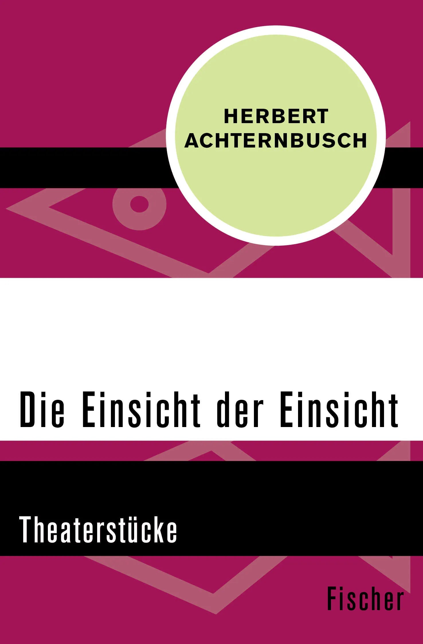 Buchcover von 'Die Einsicht der Einsicht' - Taschenbuch von Herbert Achternbusch