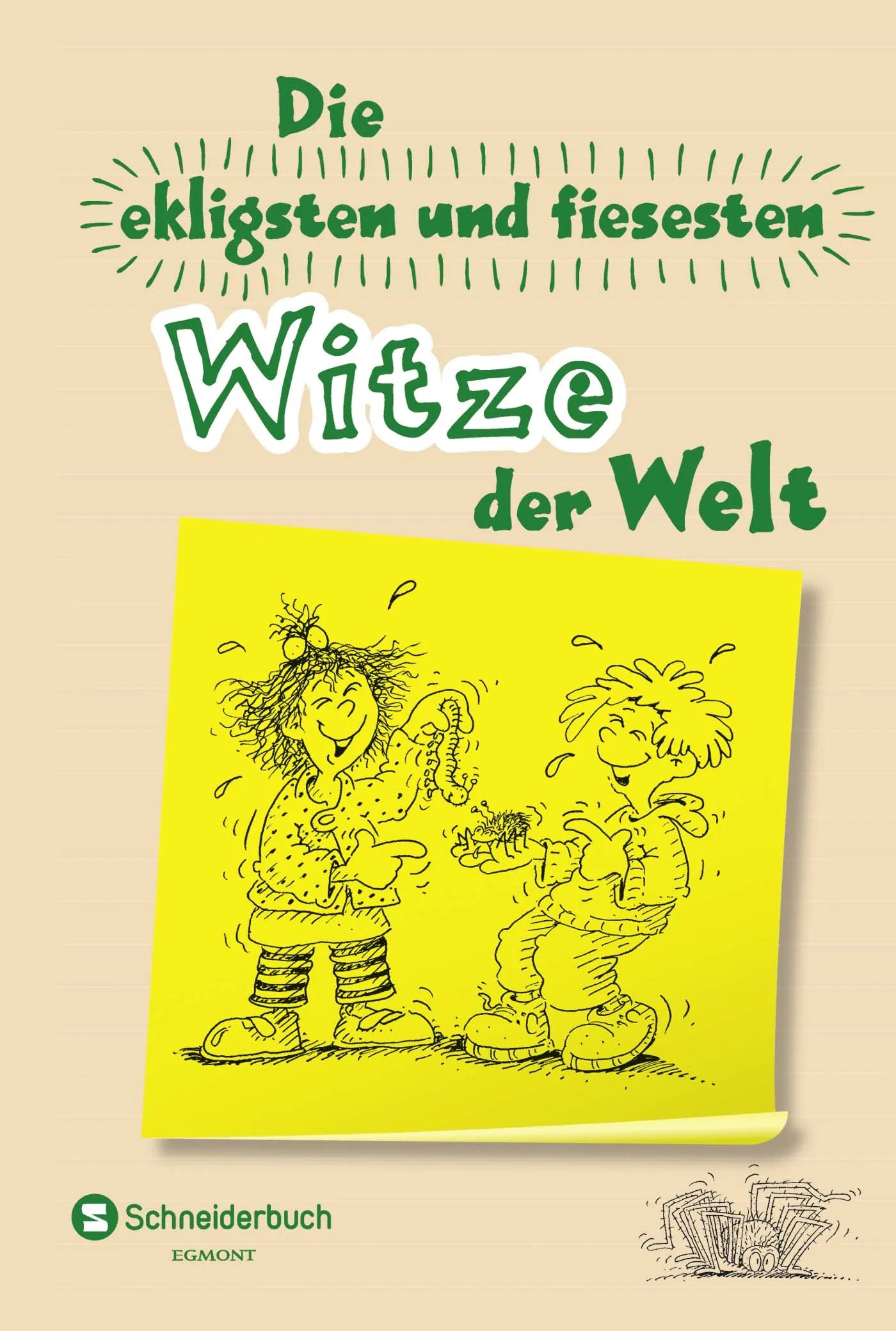 Buchcover von 'Die ekligsten und fiesesten Witze der Welt' - Gebundene Ausgabe von Christina Kuhn