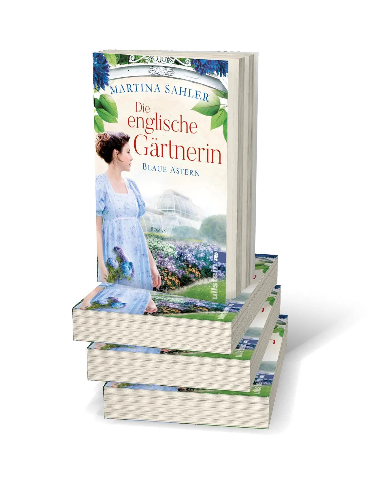 Detailansicht: Die englische Gärtnerin - Blaue Astern (Paperback)