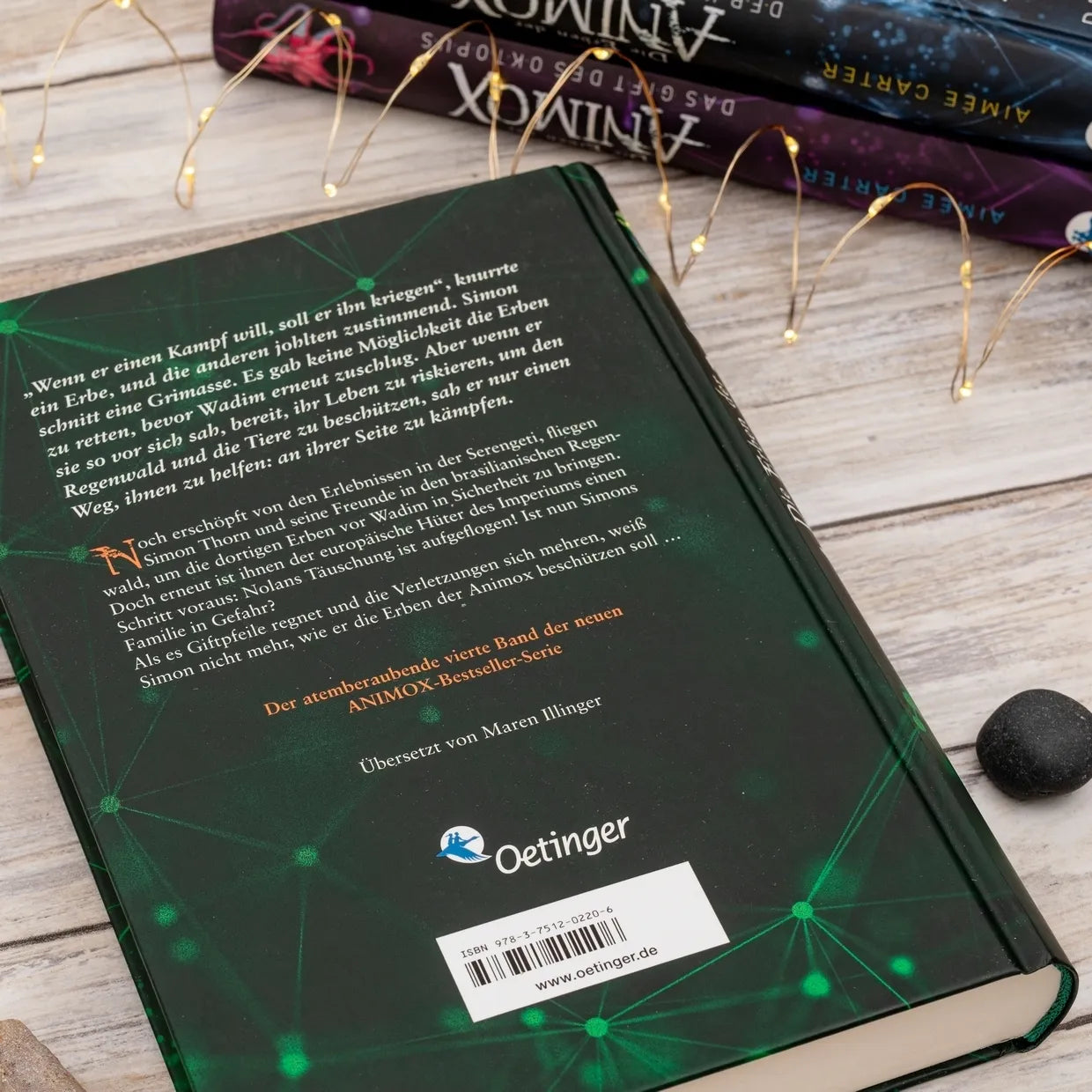 Detailansicht: Die Erben der Animox 4. Der Verrat des Kaimans (Hardcover)