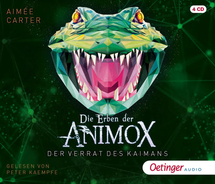 Buchcover von 'Die Erben der Animox 4. Der Verrat des Kaimans' - Hörbuch (CD) von Aimée Carter