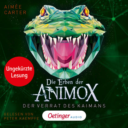 Cover: Die Erben der Animox 4. Der Verrat des Kaimans (Hörbuch Download) von Aimée Carter