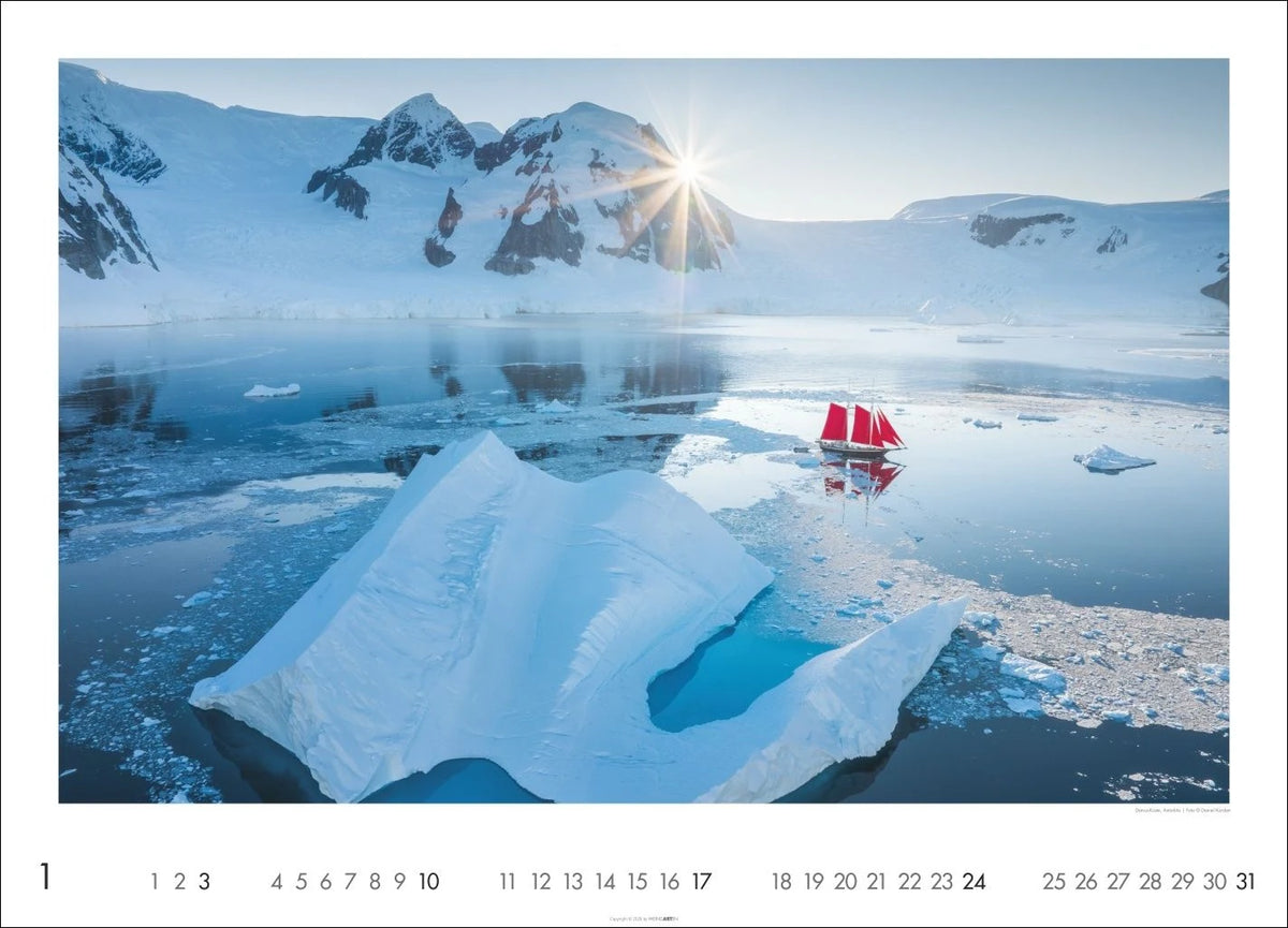 Die Erde Kalender 2027 – Ansicht