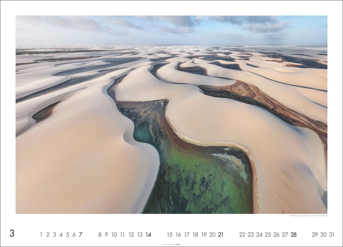 Die Erde Kalender 2027 – Ansicht
