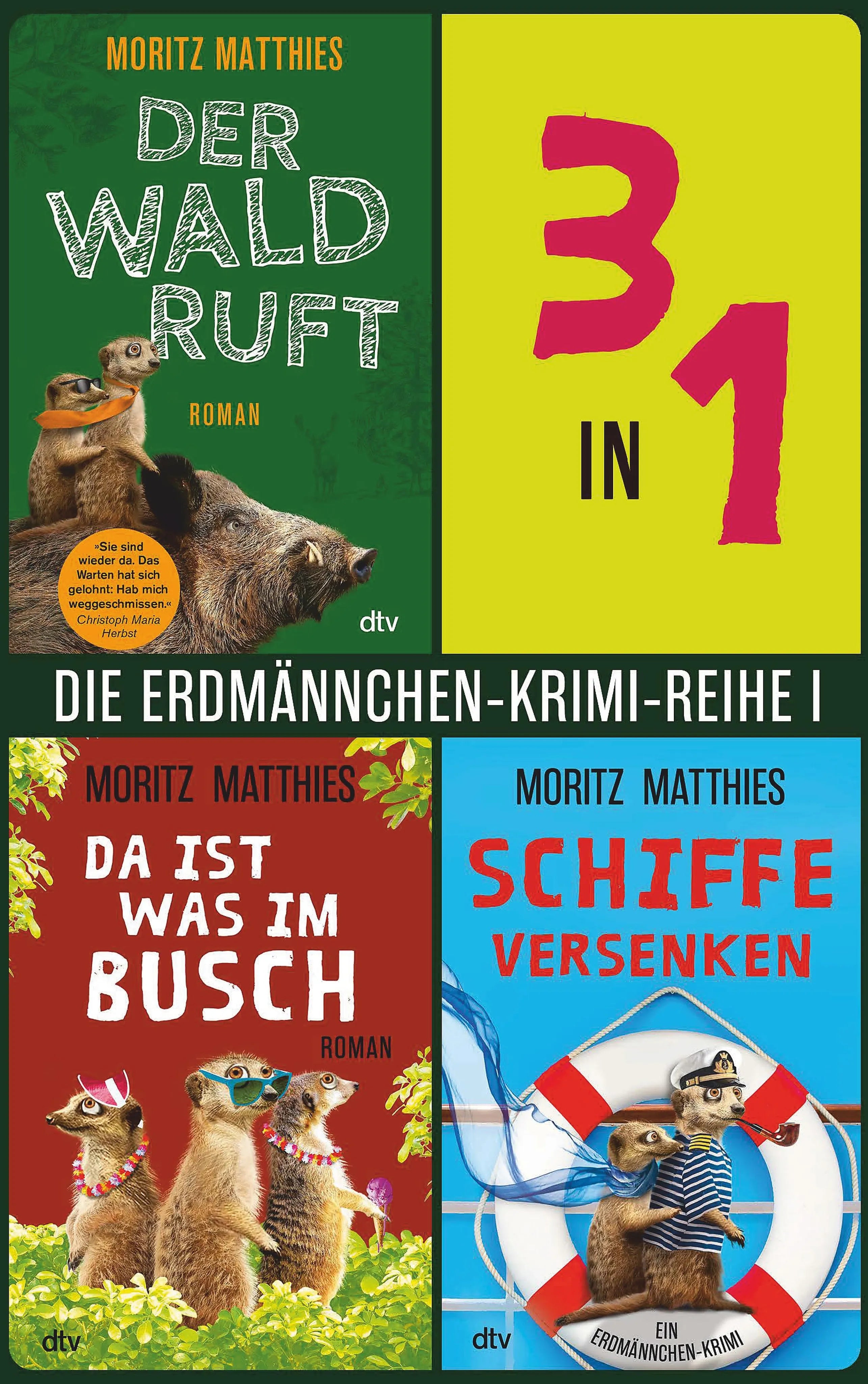 Cover: Die Erdmännchen-Krimi-Reihe I (E-Book) von Moritz Matthies