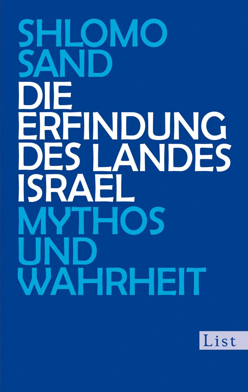 Buchcover von 'Die Erfindung des Landes Israel' - Taschenbuch von Shlomo Sand