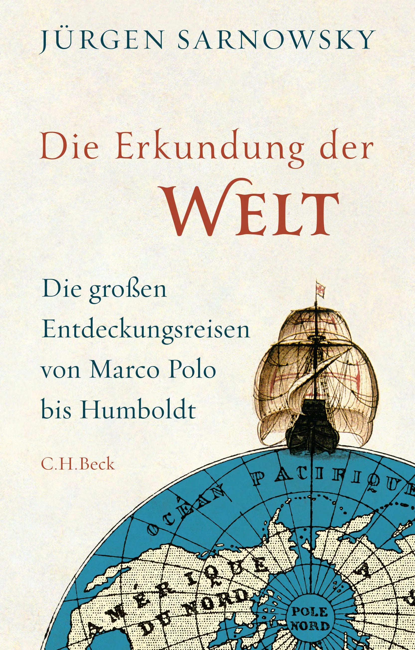 Buchcover von 'Die Erkundung der Welt' - Gebundene Ausgabe von Jürgen Sarnowsky