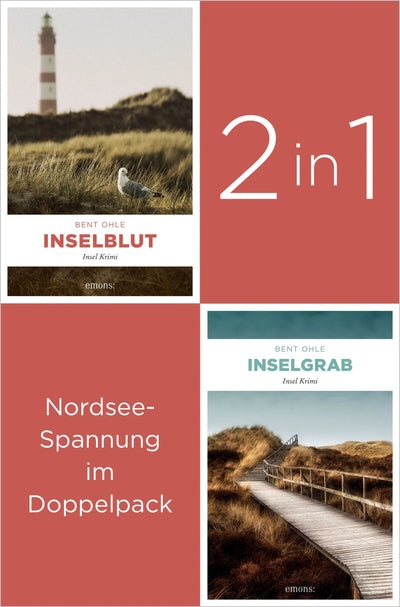 Die ersten zwei Insel-Krimis um Nils Petersen: »Inselblut« und »Inselgrab«