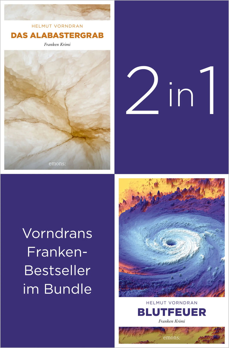 Die ersten zwei Krimis des Kultkommissars Haderlein: »Das Alabastergrab« und »Blutfeuer«