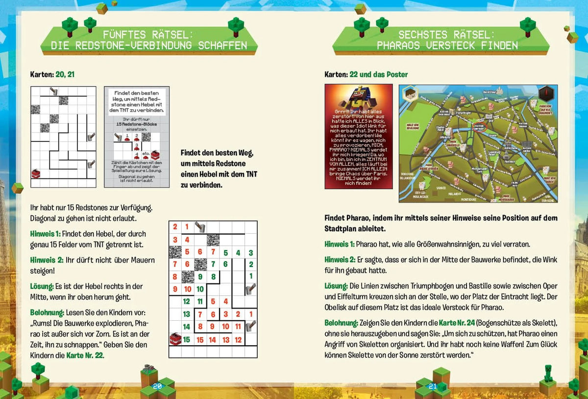 Die Escape-Box für Minecraft-Fans: Stoppt den Hackerangriff! – Ansicht