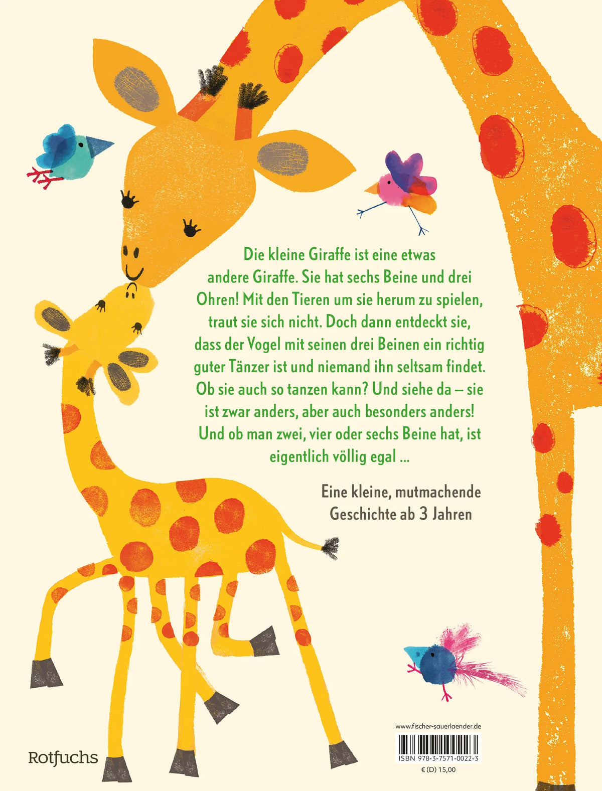 Rückseite: Die etwas andere Giraffe (Hardcover)