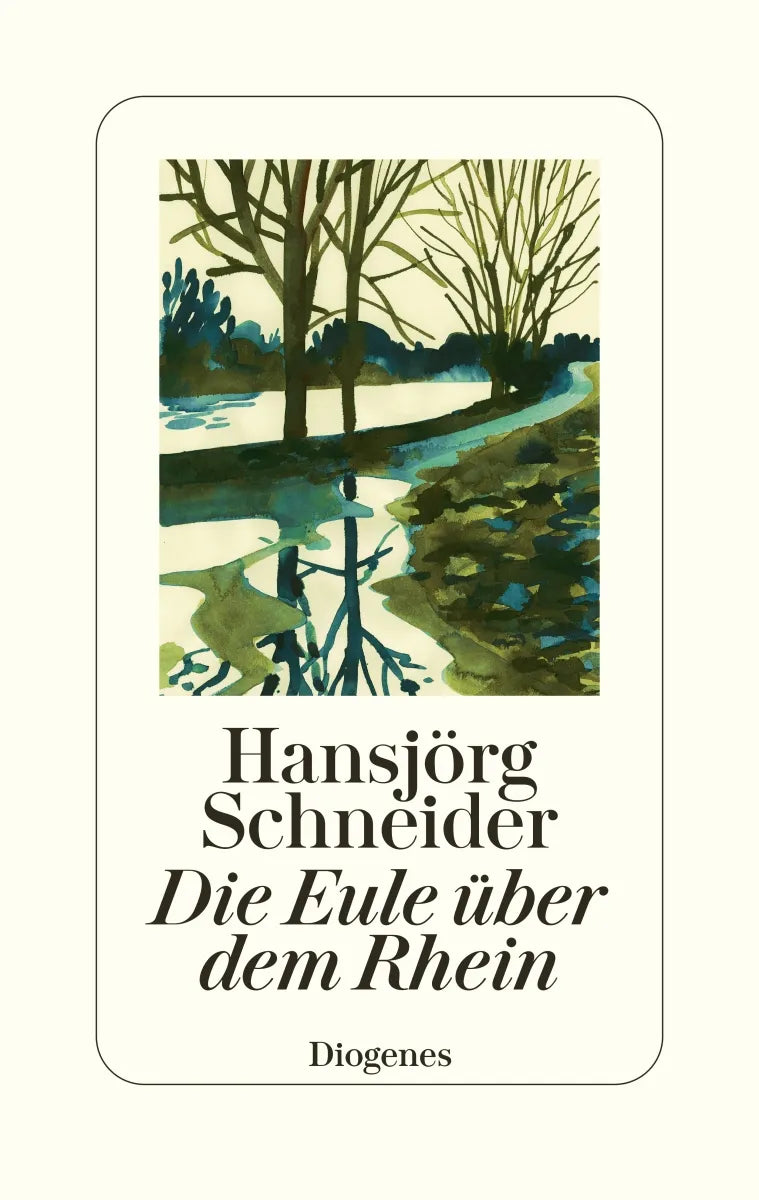 Buchcover von 'Die Eule über dem Rhein' - Gebundene Ausgabe von Hansjörg Schneider
