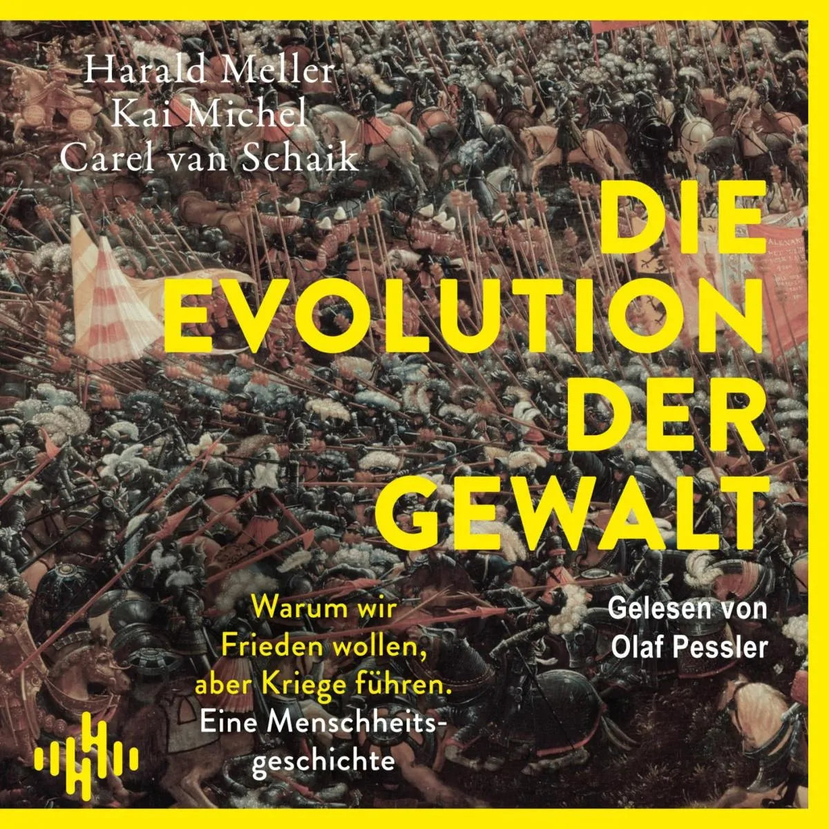 Cover: Die Evolution der Gewalt (Hörbuch Download) von Harald Meller