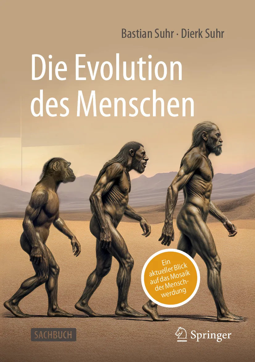 Cover: Die Evolution des Menschen (E-Book) von Bastian Suhr