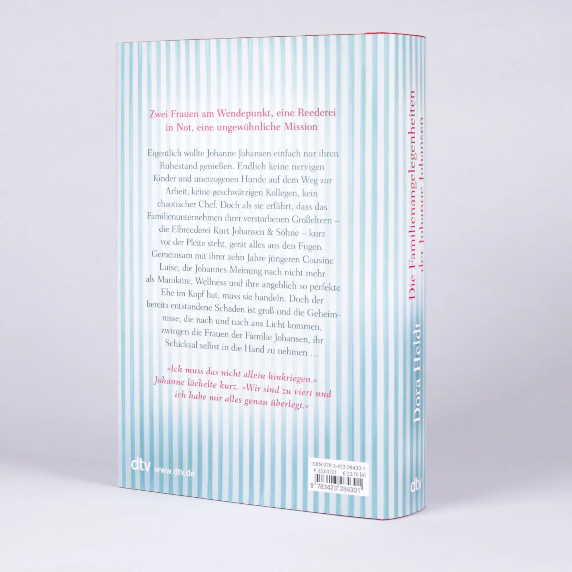 Produktansicht: Die Familienangelegenheiten der Johanne Johansen (Gebundene Ausgabe)