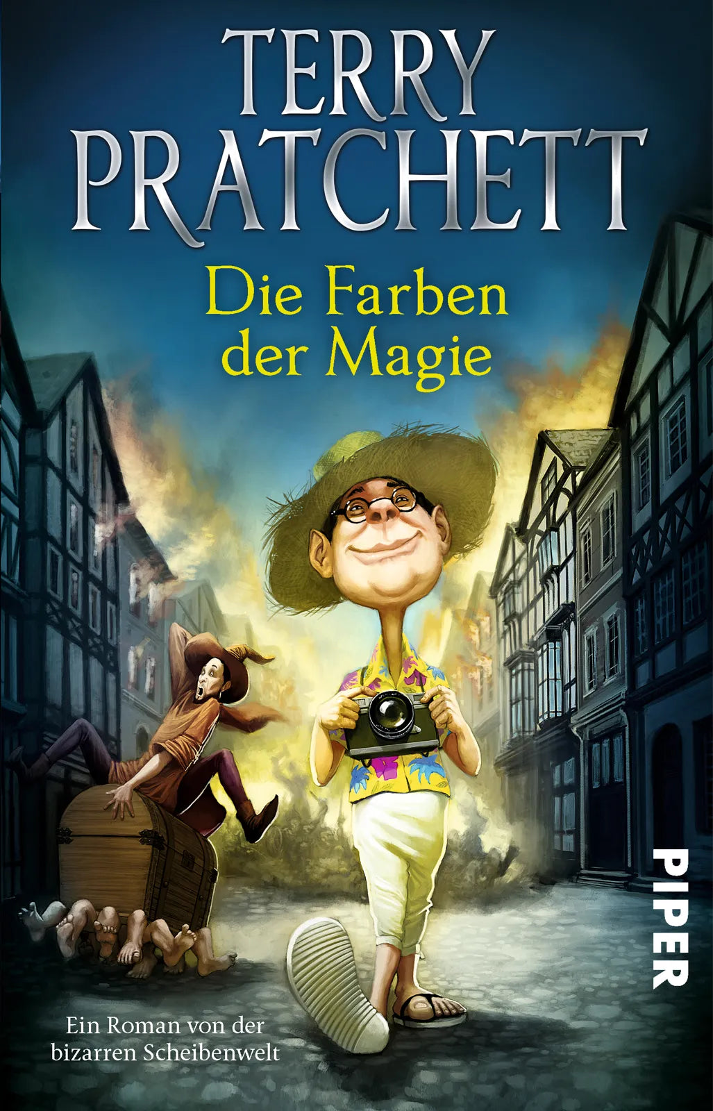Buchcover von 'Die Farben der Magie' - Taschenbuch von Terry Pratchett