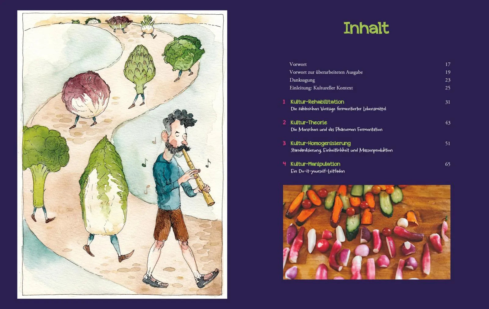 Innenansicht von 'Die Fermentier-Bibel' - Taschenbuch