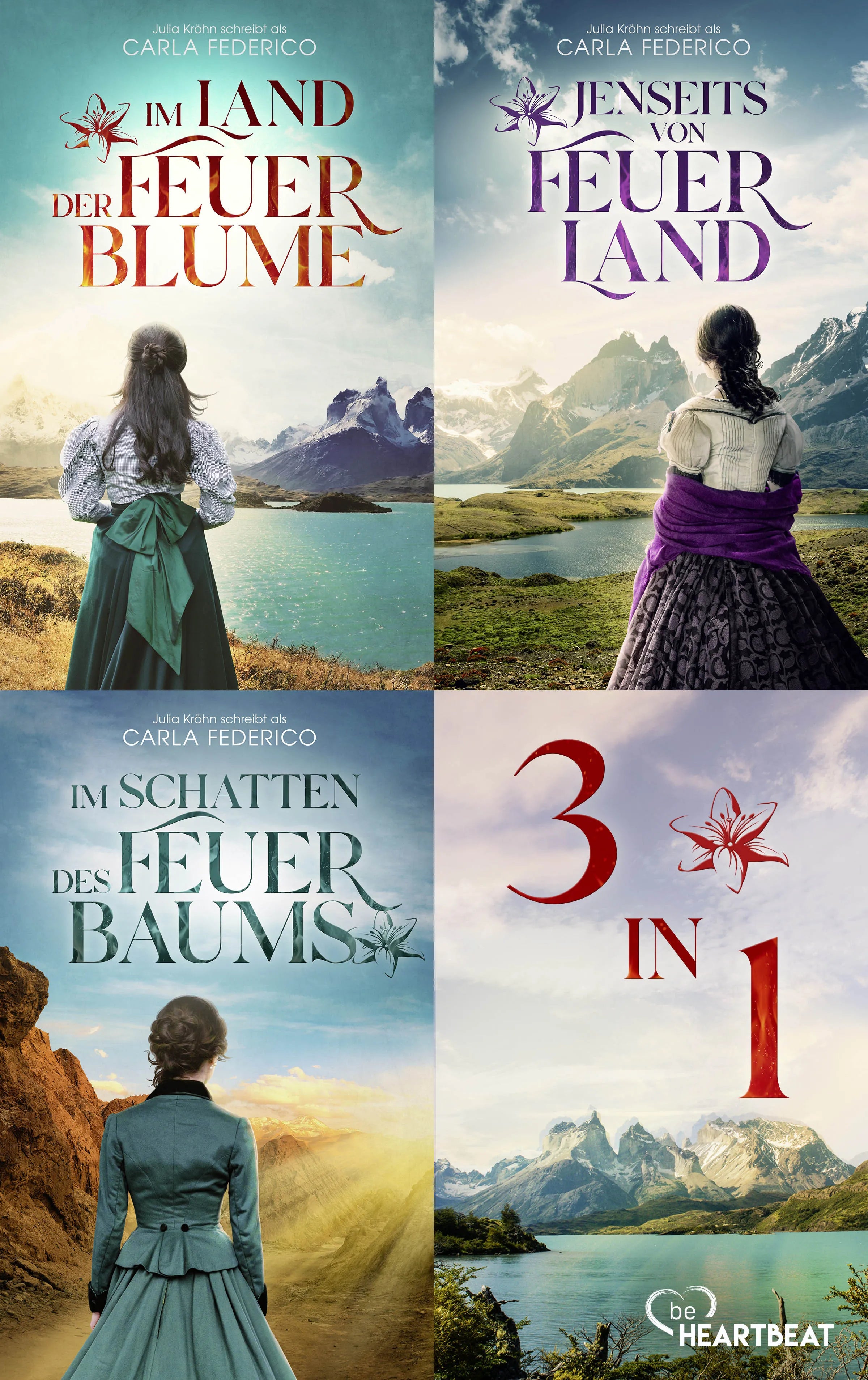 Cover: Die Feuerland-Saga (E-Book) von Carla Federico
