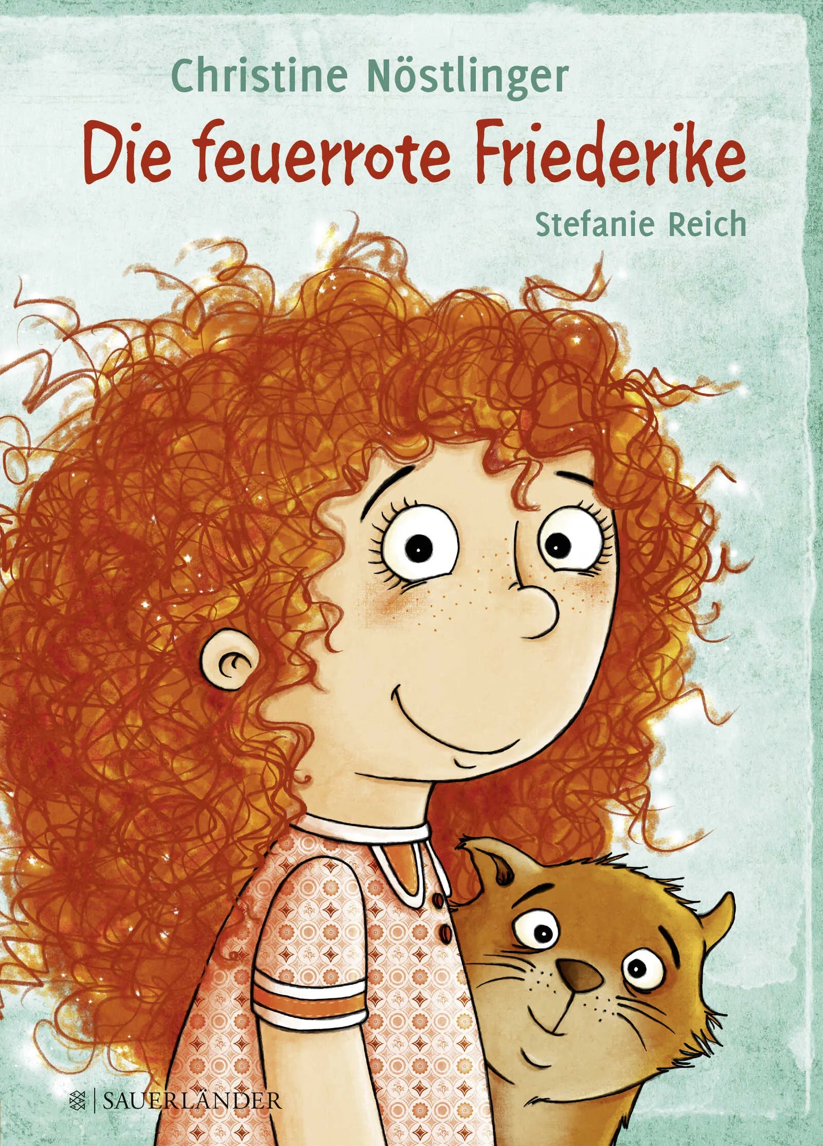Buchcover von 'Die feuerrote Friederike' - Gebundene Ausgabe von Christine Nöstlinger