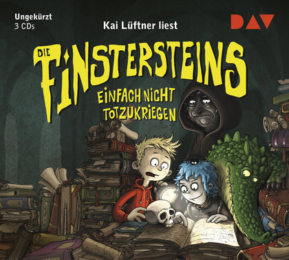 Buchcover von 'Die Finstersteins – Teil 2: Einfach nicht totzukriegen' - Hörbuch (CD) von Kai Lüftner