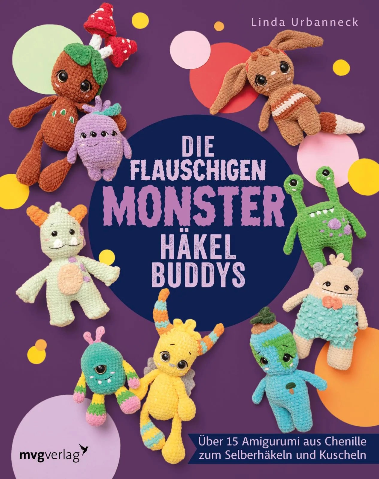 Buchcover von 'Die flauschigen Monster-Häkelbuddys' - Taschenbuch von Linda Urbanneck
