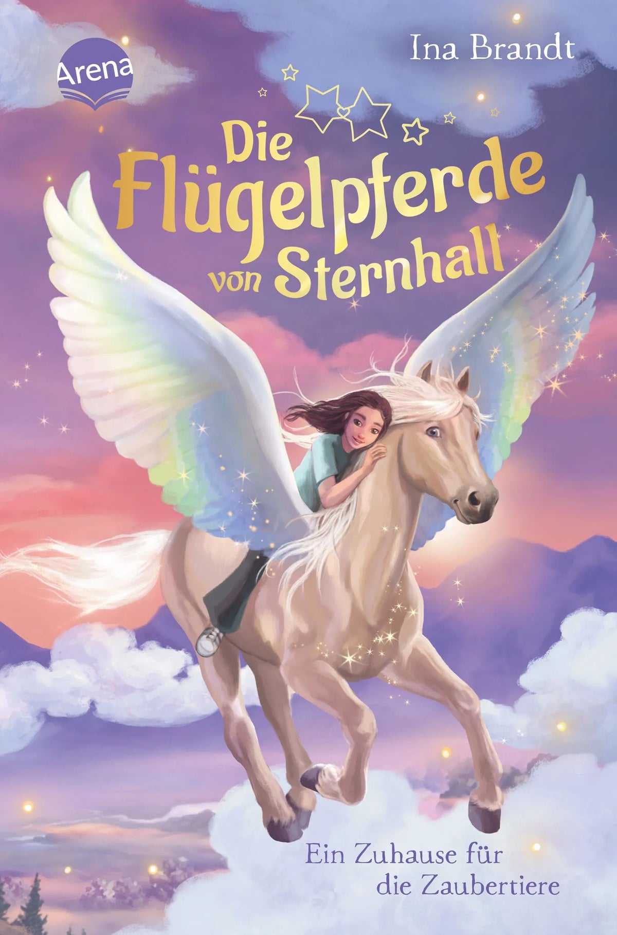 Cover: Die Flügelpferde von Sternhall (Hardcover) von Ina Brandt