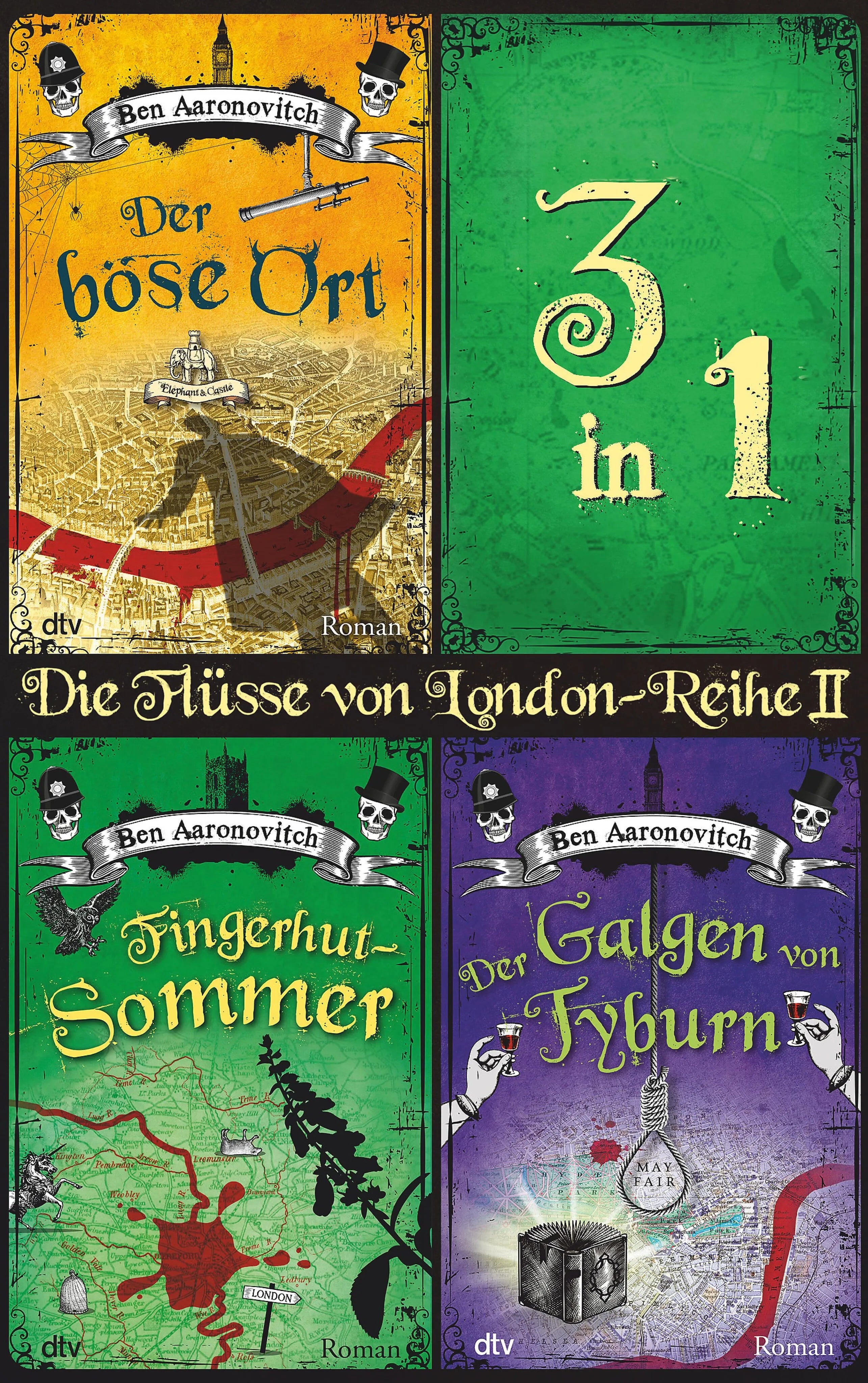 Cover: Die Flüsse von London-Reihe II (E-Book) von Ben Aaronovitch