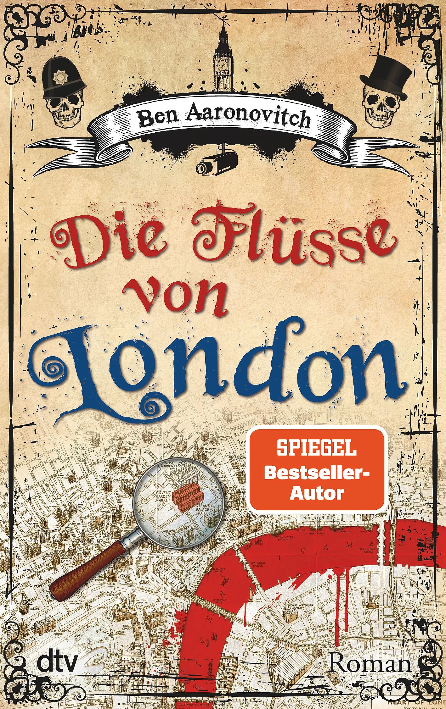 Buchcover von 'Die Flüsse von London' - Taschenbuch von Ben Aaronovitch