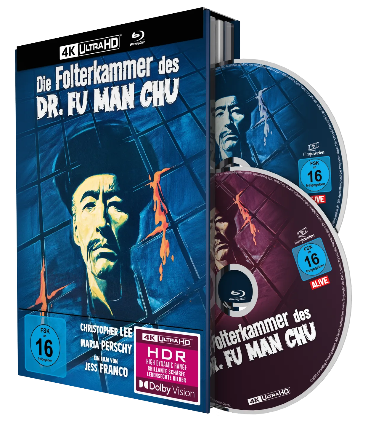 Produktansicht 2 von Die Folterkammer des Dr. Fu Man Chu – 4K UHD Blu-ray
