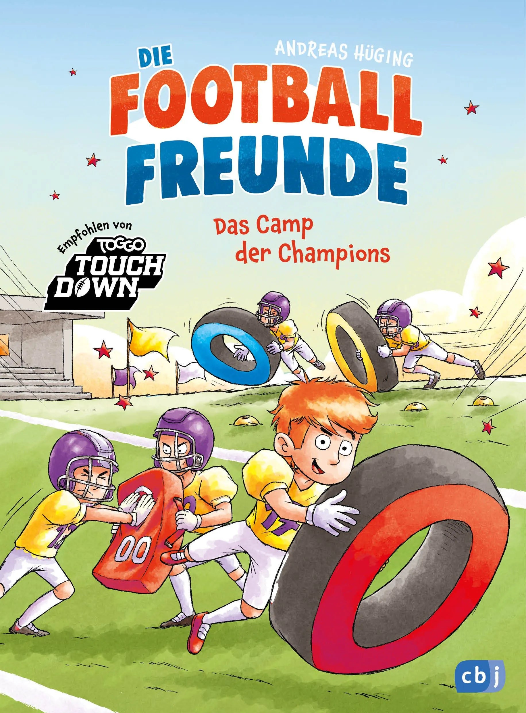 Cover: Die Football-Freunde – Das Camp der Champions (Hardcover) von Andreas Hüging