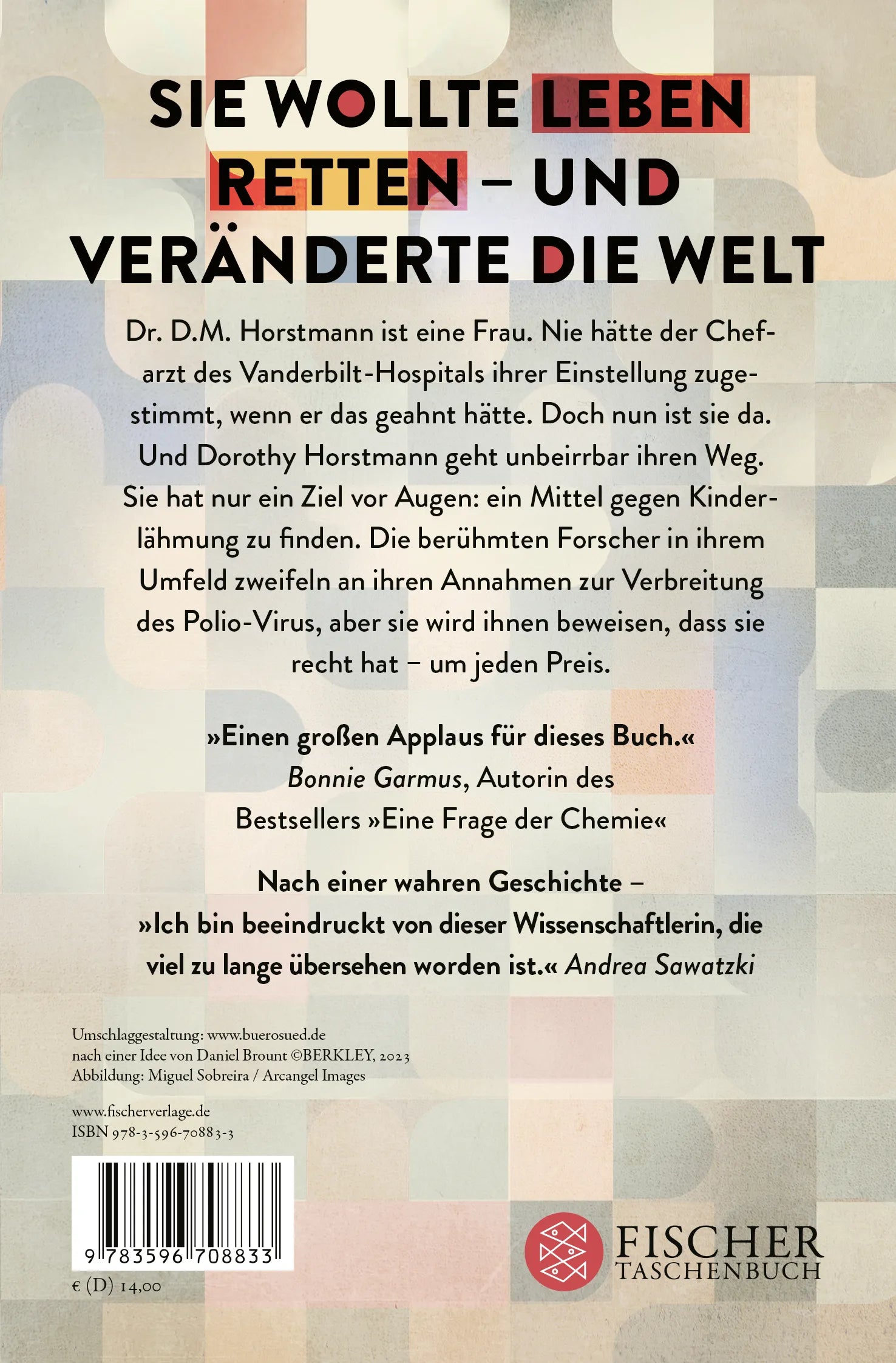 Buchrückseite von 'Die Formel der Hoffnung' mit Klappentext - Taschenbuch